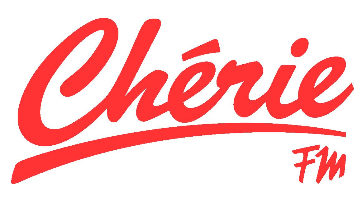 Logo du média Chérie FM dans lequel maju est passé.