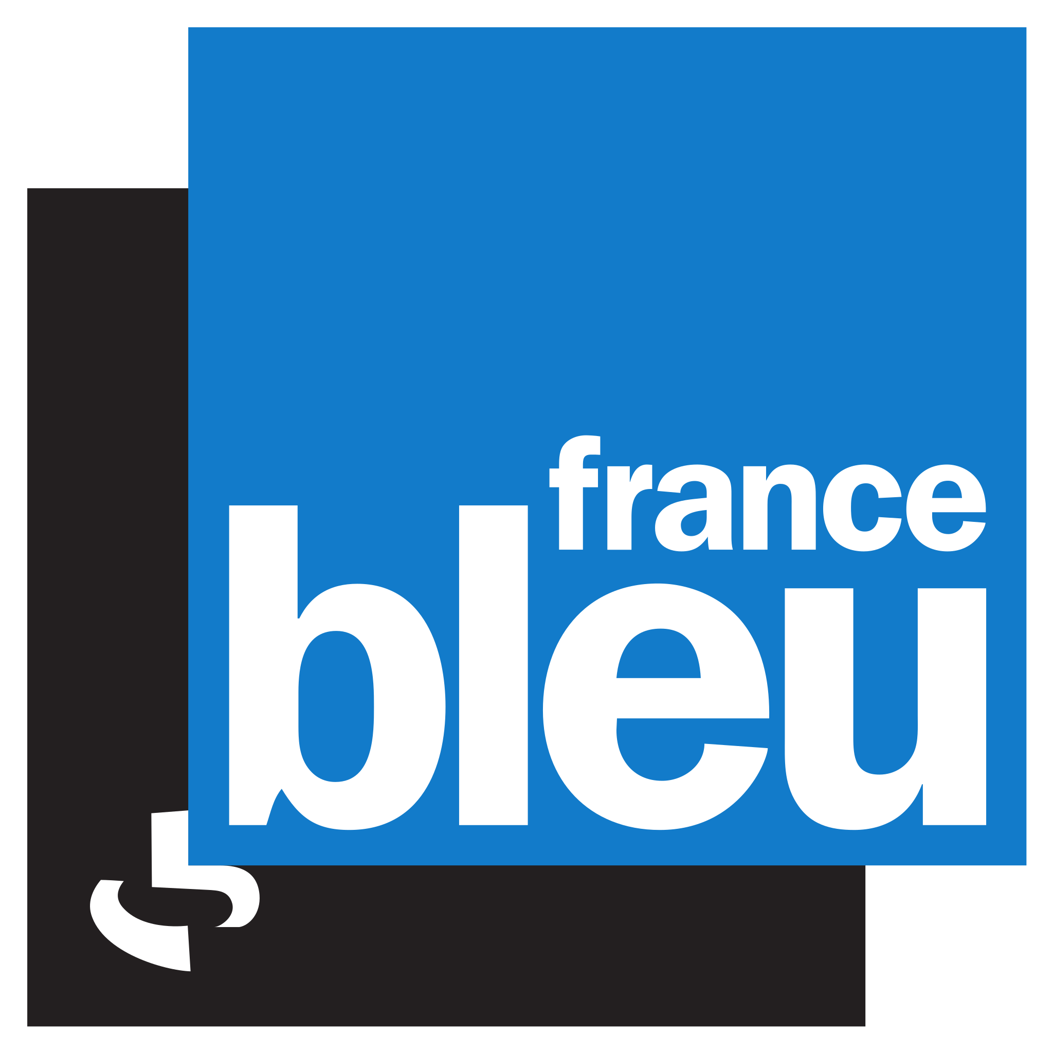 Logo du média France Bleu où le bol maju a été diffusé.